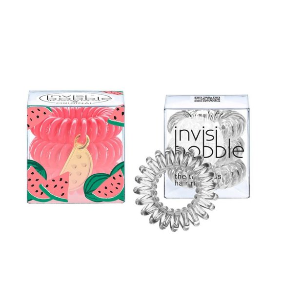 Accessories - 🌸3/$15 🌸 Invisibobble | Crystal Clear & What A Melon Hair Ties
